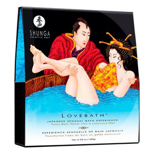 Shunga romantiškas vonios rinkinys jūros kvapo
