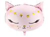 Folinis gimtadienio balionas - Rožinė katytė (48x36 cm)