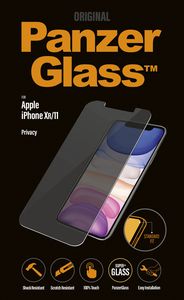 Ekrano apsauga PanzerGlass P2662 Apple, iPhone Xr/11, grūdintas stiklas, skaidrus, su privatumo filtru