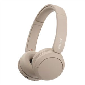 Sony WH-CH520 Wireless Headphones, Beige | Sony | Wireless Headphones | WH-CH520 | Wireless | On-Ear | Microphone | Noise canceling | Wireless | Beige