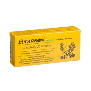 Eucarbon Herbal tabletės N30