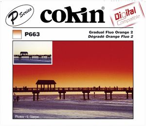 Cokin Filter P663 Gradual fluo orange 2