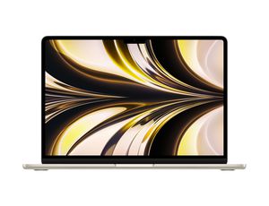 Apple MacBook Air Starlight, 13.6 ", IPS, 2560 x 1664, Apple M2, 8 GB, SSD 256 GB, Apple M2 8-core GPU, Without ODD, macOS, 802.11ax, Bluetooth version 5.0, Keyboard language English, Keyboard backlit, Warranty 12 month(s), Battery warranty 12 month(s), Liquid Retina display