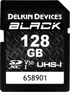 DELKIN SD BLACK RUGGED UHS-I (V30) R90/W90 128GB