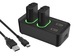 DELTACO XBOX Charging station for up to two battery packs