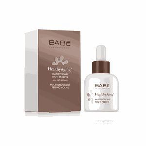 BABE HA+ daugiafunkcis odą atnaujinantis naktinis rūgštinis pilingas 30 ml