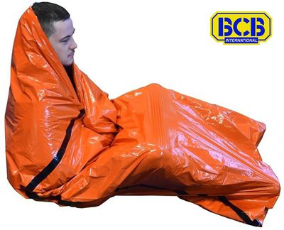 BCB išgyvenimo avarinis maišas, oranžinis CL182O