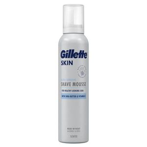 Gillette SKIN Ultra Sensitive Shave Mousse Skutimosi putos itin jautriai odai, 240ml