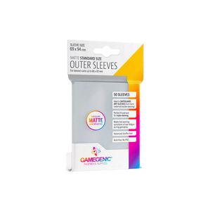 Gamegenic - Outer Sleeves Matte Standard Size (50 Sleeves)