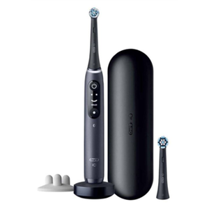 Oral-B | Black | Rechargeable | Number of brush heads included 2 | Number of teeth brushing modes 5 | Electric Toothbrush | iO7s Black Onyx | For adults