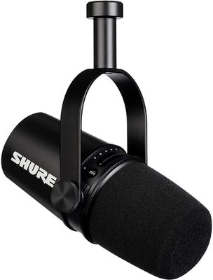 Mikrofonas Shure MV7 Podcast Microphone , Black