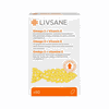 Livsane OMEGA-3 + Vitaminas E žuvų taukai N60