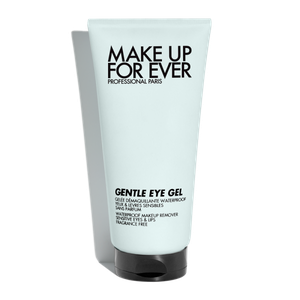 Make Up For Ever Gentle Eye Gel Waterproof Makeup Remover For Eyes Švelnus makiažo valiklis akims ir lūpoms, 50ml