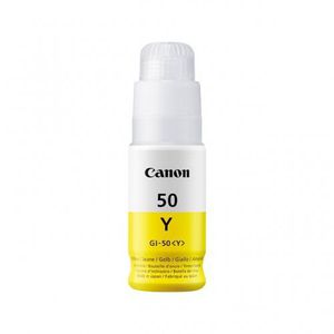 Canon GI-50 Y (3405C001), Geltona kasetė rašaliniams spausdintuvams, 7700 psl.