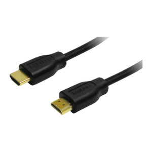 Logilink HDMI type A male,1.4 version, connection cable, Black, 3 m