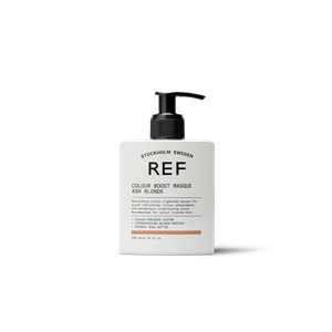 REF Colour Boost Masque Ash Blonde Spalvos spindesį atkuriantis šampūnas, 200ml