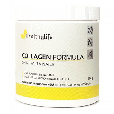Maisto papildas HEALTHYLIFE Collagen Formula milteliai 300g