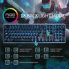 Royal Kludge RK918 RGB Black Wired Mechanical Keyboard | 100%, Blue switches, US