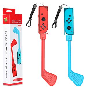 PONATTENO Golf Clubs Compatible with Mario Golf - For Switch Joy-Con (2 Pack Set)