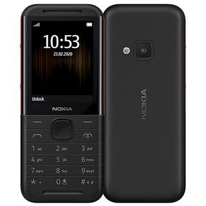 Mobilus telefonas Nokia 5310 Black/Red, 2.1 ", TFT, 240 x 320 pixels, 8 MB, 30 MB, Dual SIM, Mini-SIM, Bluetooth, 3.0, USB version microUSB 1.1, Built-in camera, 1200 mAh