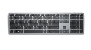 Klaviatūra Dell Keyboard KB700 Wireless, RU, 2.4 GHz, Bluetooth 5.0, Titan Gray