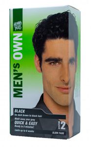 HENNAPLUS  MEN‘s OWN plaukų dažai vyrams spalva juoda