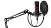 Endorfy Solum Streaming Black Condenser Microphone + Stand | USB