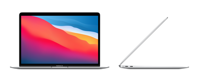 Nešiojamas kompiuteris Apple MacBook Air 13” Apple M1 8C CPU, 7C GPU/8GB/256GB SSD/Silver/RUS