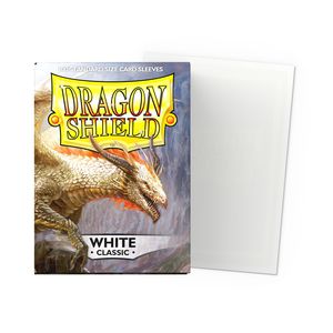 Dragon Shield Standard Sleeves - Classic White (100 Pcs)