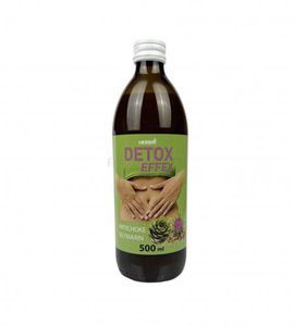 Maisto papildas HERBIN DETOX EFFEX kepenims, žarnynui 500ml