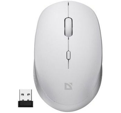 Wireless mouse silent click AURIS MB-027 800/1200/1600 DPI white