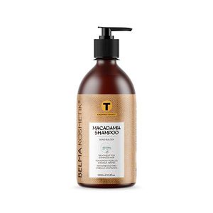 Belma Kosmetik Macadamia Shampoo Atkuriamasis šampūnas su makadamijų aliejumi, 1000ml