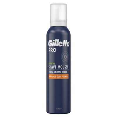 Gillette PRO Sensitive Shave Mousse Skutimosi putos jautriai odai, 240ml
