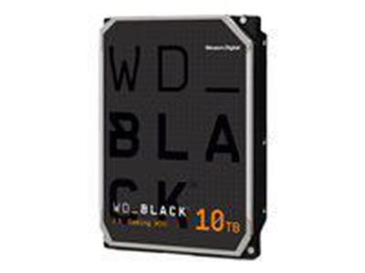 WD Desktop Black 10TB HDD 7200rpm 6Gb/s serial ATA sATA 256MB cache 3.5inch intern RoHS compliant Bulk