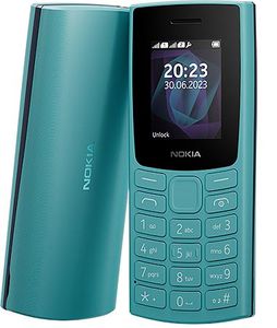 Mobilus telefonas Nokia 105 (2023) TA-1557 Cyan, 1.8", TFT LCD, 120x160  pixels, 4 MB, 4 MB, Dual SIM, Mini Sim, USB version microUSB, 1000 mAh