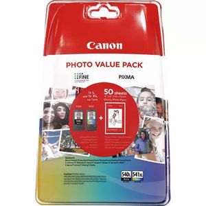 Canon 5224B007 (PG540L+CL541XL) kasečių komplektas rašaliniams spausdintuvams, Juoda, CMY