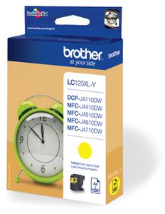 BROTHER LC125XLY ink yellow 1200pages