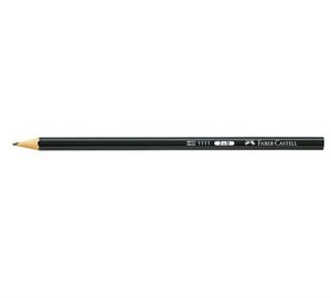 Pieštukas Design Faber-Castell 1111 B, juodas korpusas