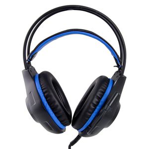 Esperanza Gaming headphones with microphone deathstrike blue
