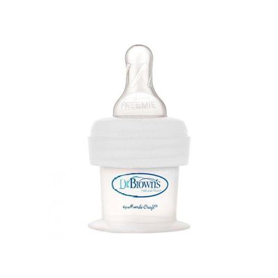 Dr Brown's pirmasis žindymo buteliukas - maitintuvas 15 ml su ypač mažo pratekėjimo žinduku
