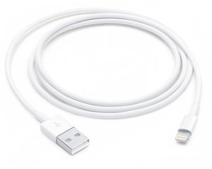 Apple cable Lightning - USB 1m, white