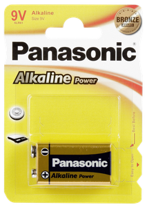 Panasonic Alkaline Power 9V block