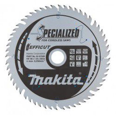 Medžio pjovimo diskas MAKITA Efficut 165x20x1,45mm 56T