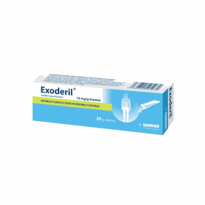 Exoderil 10 mg/g kremas 30 g