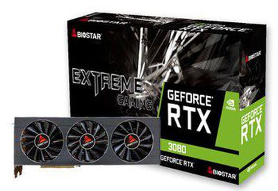 BIOSTAR BIOSTAR GeForce RTX 3080 10 GB vaizdo plokštė (VN3816RMT3)