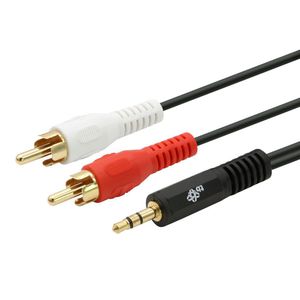 TB Cable 3,5mm MiniJack -2x RCA M/M 2,5m