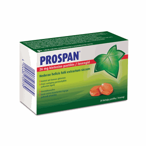 Prospan 26 mg kietosios pastilės N20