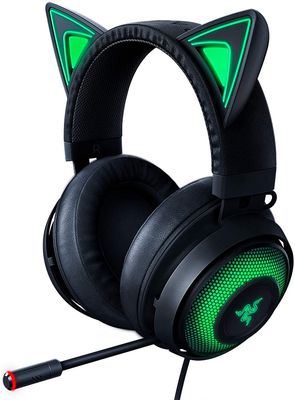 RAZER KRAKEN KITTY RGB USB Gaming Headset: THX 7.1