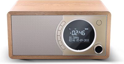 Radijo imtuvas Sharp DR-450(BR) Digital Radio, FM/DAB/DAB+, Bluetooth 4.2, Alarm function, Brown | Sharp | Digital Radio | DR-450(BR) | Brown | Blueto