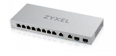 XGS1210-12, 12-PORT WEB-MANAGED MULTI-GIGABIT SWITCH WITH 2-PORT 2.5G AND 2-PORT 10G SFP+